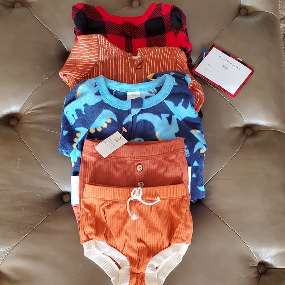 Baby Boy 5 Piece Sleep and Outerwear Bundle Size 0-3 Mos - Picture 3 of 5